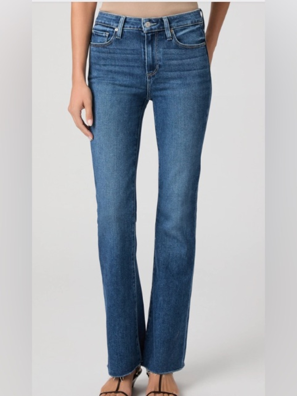 Paige High Rise Laurel Canyon 32" Bootcut Jean-Size 29